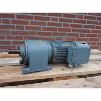 85 RPM  0,75 KW As 25 mm, Brake . Used